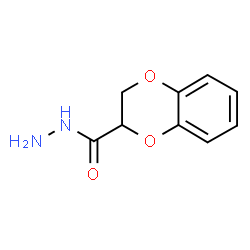 ChemSpider 2D Image | 2,3-Dihydro-1,4-benzodioxine-2-carbohydrazide | C9H10N2O3