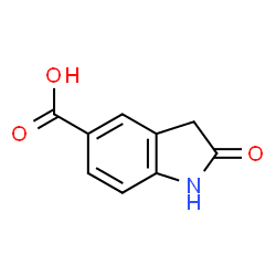 ChemSpider 2D Image | 5-Carboxyoxindole | C9H7NO3