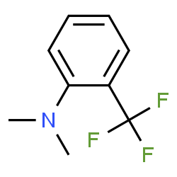 ChemSpider 2D Image | N,N-Dimethyl-2-(trifluoromethyl)aniline | C9H10F3N