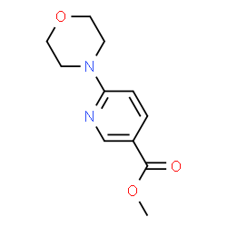 ChemSpider 2D Image | METHYL 6-MORPHOLINONICOTINATE | C11H14N2O3