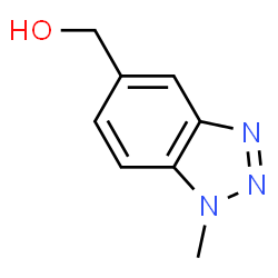 ChemSpider 2D Image | 1-methyl-1h-benzotriazole-5-methanol | C8H9N3O