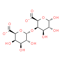 ChemSpider 2D Image | 4-O-alpha-D-Galactopyranuronosyl-alpha-D-galactopyranuronate | C12H16O13