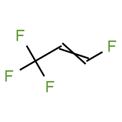ChemSpider 2D Image | 1,3,3,3-Tetrafluoropropene | C3H2F4