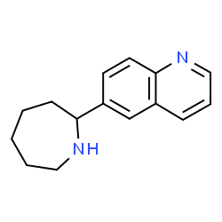 ChemSpider 2D Image | 6-(2-Azepanyl)chinolin | C15H18N2