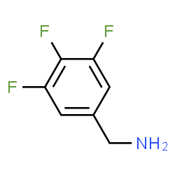 ChemSpider 2D Image | 3,4,5-Trifluorobenzylamine | C7H6F3N
