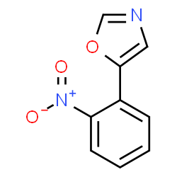 ChemSpider 2D Image | 5-(2-Nitrophenyl)oxazole | C9H6N2O3