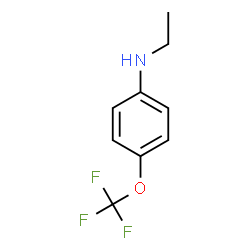 ChemSpider 2D Image | N-Ethyl-4-(trifluoromethoxy)aniline | C9H10F3NO