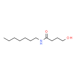 ChemSpider 2D Image | N-Heptyl-4-hydroxybutanamide | C11H23NO2