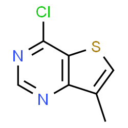 ChemSpider 2D Image | 4-CHLORO-7-METHYLTHIENO[3,2-D]PYRIMIDINE | C7H5ClN2S
