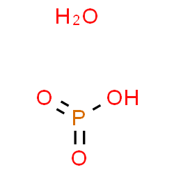 ChemSpider 2D Image | Phosphenic acid, hydrate (1:1) | H3O4P