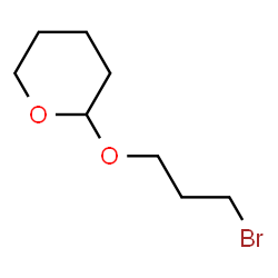 ChemSpider 2D Image | 2-(3-Bromopropoxy)tetrahydro-2H-pyran | C8H15BrO2