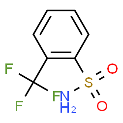 ChemSpider 2D Image | 2-(Trifluoromethyl)benzenesulfonamide | C7H6F3NO2S