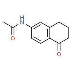 ChemSpider 2D Image | 6-Acetamido-1,2,3,4-Tetrahydronaphthalen-1-One | C12H13NO2