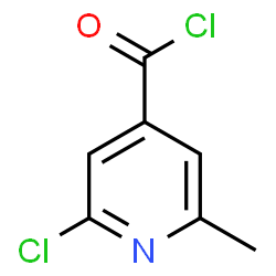 ChemSpider 2D Image | 2-Chloro-6-methylisonicotinoyl chloride | C7H5Cl2NO