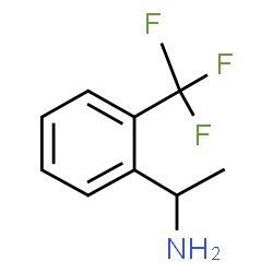 ChemSpider 2D Image | 1-[2-(Trifluoromethyl)phenyl]ethanamine | C9H10F3N