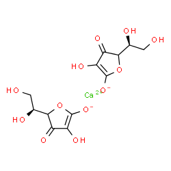 ChemSpider 2D Image | CALCIUM ASCORBATE | C12H14CaO12