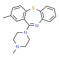 ChemSpider 2D Image | Metiapine | C19H21N3S