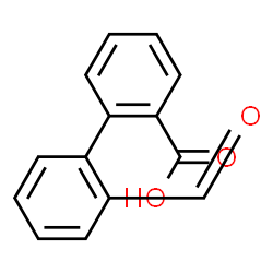 ChemSpider 2D Image | 2'-Formyl-2-biphenylcarboxylic acid | C14H10O3