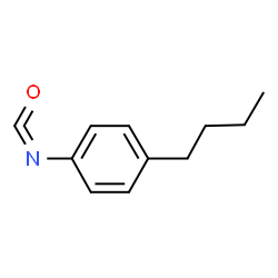 ChemSpider 2D Image | 4-Butylphenyl Isocyanate | C11H13NO