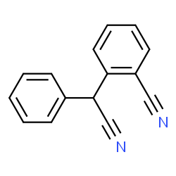 ChemSpider 2D Image | 2-[Cyano(phenyl)methyl]benzonitrile | C15H10N2