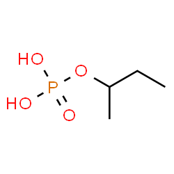 ChemSpider 2D Image | sec-Butyl dihydrogen phosphate | C4H11O4P