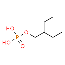 ChemSpider 2D Image | 2-Ethylbutyl dihydrogen phosphate | C6H15O4P