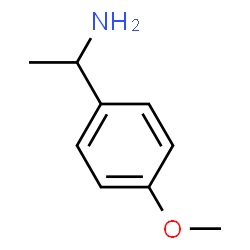 ChemSpider 2D Image | 1-(4-Methoxyphenyl)ethanamine | C9H13NO