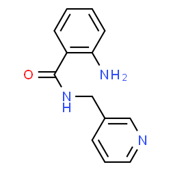 ChemSpider 2D Image | N1-(3-pyridylmethyl)-2-aminobenzamide | C13H13N3O