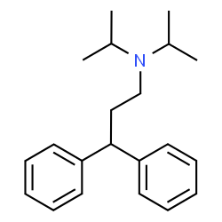 ChemSpider 2D Image | diisopromine | C21H29N
