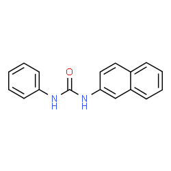 ChemSpider 2D Image | N-2-naphthyl-N'-phenylurea | C17H14N2O