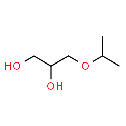 ChemSpider 2D Image | 1-Isopropoxy-2,3-propanediol | C6H14O3