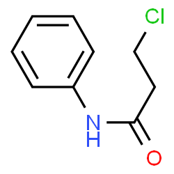 ChemSpider 2D Image | 3-Chloro-N-phenylpropanamide | C9H10ClNO