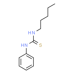 ChemSpider 2D Image | 1-Pentyl-3-phenylthiourea | C12H18N2S