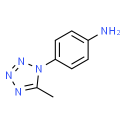 ChemSpider 2D Image | 4-(5-Methyl-1H-tetrazol-1-yl)aniline | C8H9N5