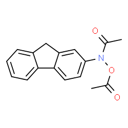 ChemSpider 2D Image | Acetoxyacetylaminofluorene | C17H15NO3