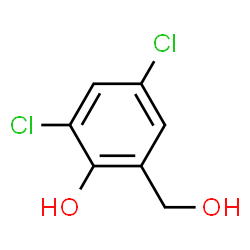 ChemSpider 2D Image | 3,5-DICHLOROSALICYL ALCOHOL | C7H6Cl2O2