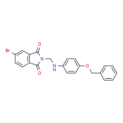 ChemSpider 2D Image | MFCD00221808 | C22H17BrN2O3