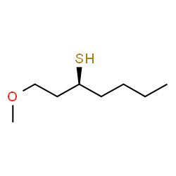 ChemSpider 2D Image | (S)-1-Methoxy-3-heptanethiol | C8H18OS