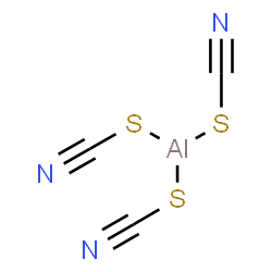 ChemSpider 2D Image | Aluminium tris(thiocyanate) | C3AlN3S3