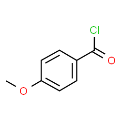 ChemSpider 2D Image | 4-Anisoyl chloride | C8H7ClO2