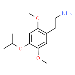 ChemSpider 2D Image | 2,5-DIMETHOXY-4-ISOPROPOXYPHENETHYLAMINE | C13H21NO3