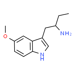 ChemSpider 2D Image | 5-Methoxy-.Alpha.-Ethyltryptamine | C13H18N2O