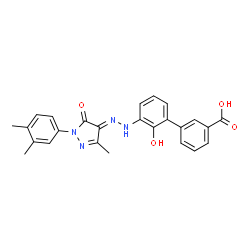 ChemSpider 2D Image | Eltrombopag | C25H22N4O4