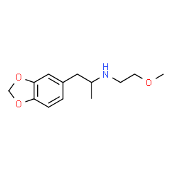 ChemSpider 2D Image | Methylenedioxymethoxyethylamphetamine | C13H19NO3