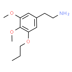 ChemSpider 2D Image | 3,4-Dimethoxy-5-propoxybenzeneethanamine | C13H21NO3
