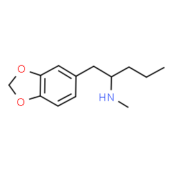 ChemSpider 2D Image | 1,3-Benzodioxolyl-N-methylpentanamine | C13H19NO2