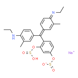 ChemSpider 2D Image | Xylene cyanol | C25H27N2NaO6S2