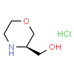 ChemSpider 2D Image | (R)-3-(Hydroxymethyl)morpholine Hydrochloride | C5H12ClNO2