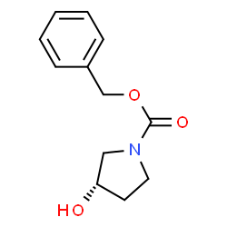 ChemSpider 2D Image | (S)-N-Z-3-Pyrrolidinol | C12H15NO3