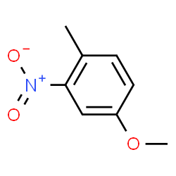 ChemSpider 2D Image | 4-Methyl-3-nitroanisole | C8H9NO3
